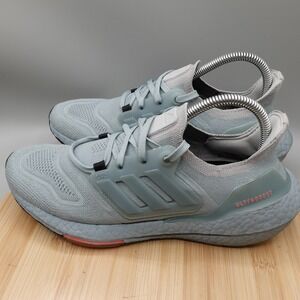 Adidas Shoe Mens 6.5 Womens 8 Ultraboost 22 Magic Grey Blue Running H01170 Flaw